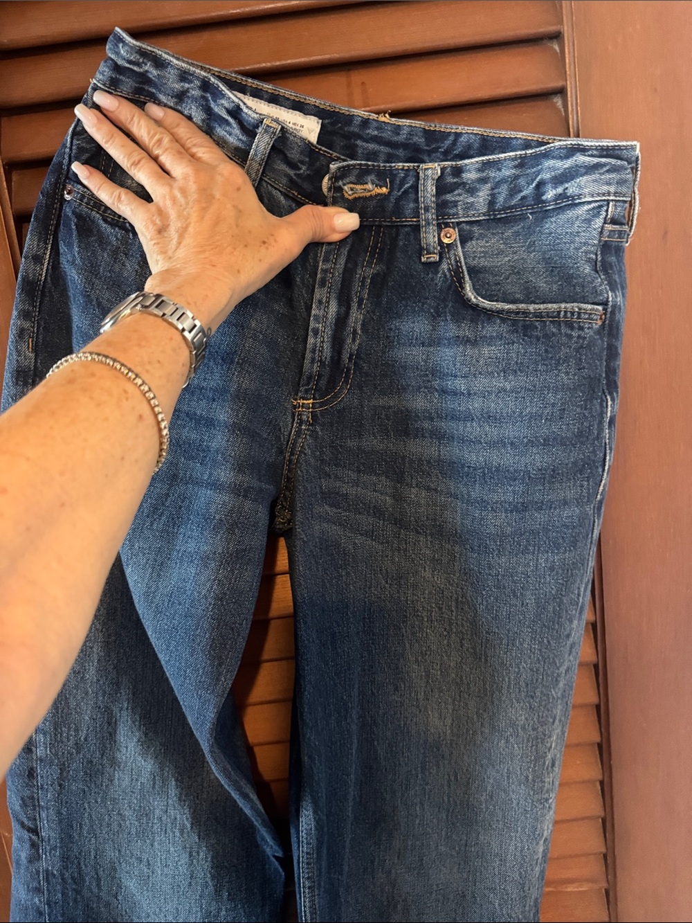Classic Women's Blue Denim Jeans